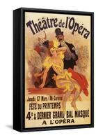 Paris, France - 4th Masked Ball at Theatre de l'Opera Promotional Poster-Lantern Press-Framed Stretched Canvas