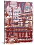 Paris France 5-Victoria Hues-Stretched Canvas