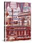 Paris France 5-Victoria Hues-Stretched Canvas