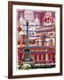 Paris France 6-Victoria Hues-Framed Giclee Print