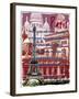 Paris France 6-Victoria Hues-Framed Giclee Print