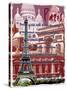 Paris France 6-Victoria Hues-Stretched Canvas