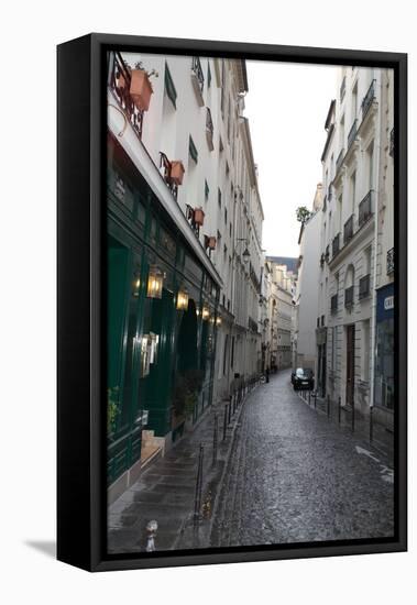 Paris France Alley 2 Art Print Poster-null-Framed Stretched Canvas