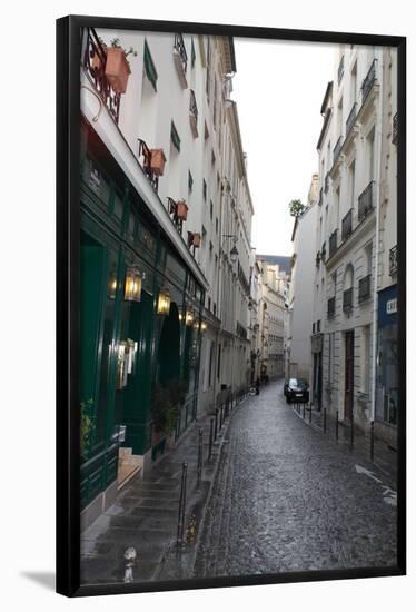 Paris France Alley 2 Art Print Poster-null-Framed Poster