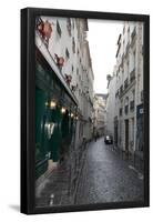 Paris France Alley 2 Art Print Poster-null-Framed Poster