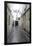 Paris France Alley Art Print Poster-null-Framed Poster