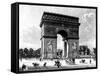 Paris, France - Arc de Triomphe-null-Framed Stretched Canvas