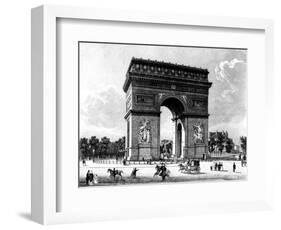 Paris, France - Arc de Triomphe-null-Framed Photographic Print