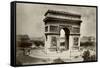 Paris, France - Arc de Triomphe-null-Framed Stretched Canvas