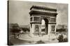 Paris, France - Arc de Triomphe-null-Stretched Canvas