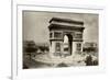 Paris, France - Arc de Triomphe-null-Framed Premium Giclee Print