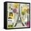 Paris France Art Print-Lavandaart-Framed Stretched Canvas