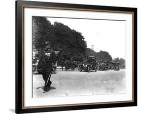 Paris, France - Avenue Du Bois de Boulogne-null-Framed Photographic Print