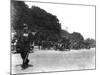 Paris, France - Avenue Du Bois de Boulogne-null-Mounted Photographic Print