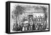 Paris, France - Barriers, Booths Outside City Limits-G.P. Nicholls-Framed Stretched Canvas