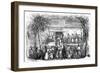 Paris, France - Barriers, Booths Outside City Limits-G.P. Nicholls-Framed Art Print