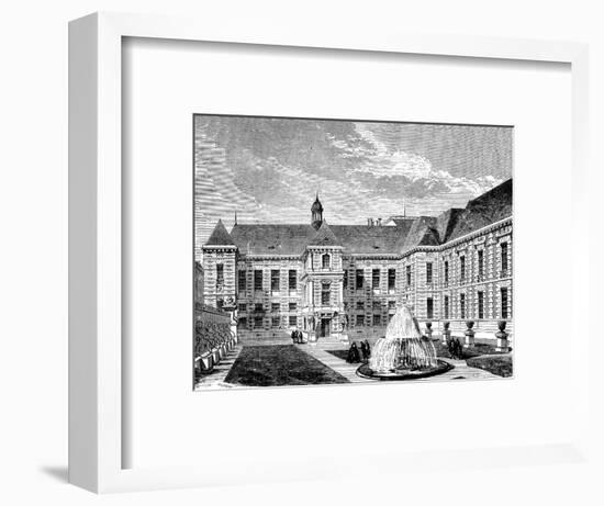 Paris, France - Bibliotheque Nationale Imperiale-null-Framed Art Print