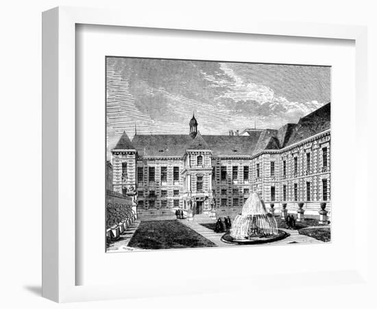 Paris, France - Bibliotheque Nationale Imperiale-null-Framed Art Print