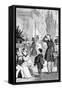 Paris, France - Boulevard Des Italiens Et Le Cafe Tortoni-A. Hervieu-Framed Stretched Canvas