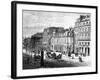 Paris, France - Boulevard Des Italiens-null-Framed Art Print