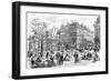 Paris, France - Boulevard Montmartre-null-Framed Art Print