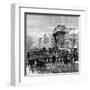 Paris, France - Boulevards - "Le Regiment Qui Passe"-null-Framed Art Print