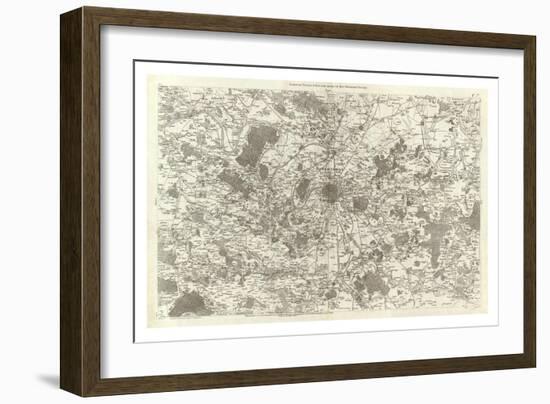 Paris, France, c.1762-Cesar-francois Cassini-Framed Art Print