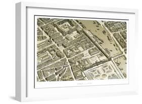 Paris, France, C1730-Michel-Etienne Turgot-Framed Giclee Print