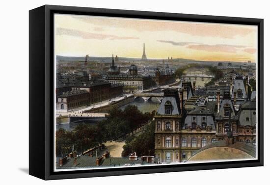 Paris, France, C1900-null-Framed Stretched Canvas