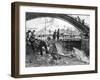 Paris, France - Canal Saint-Martin-A. Lepere-Framed Art Print