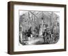 Paris, France - Champs-Elysees, Winter Garden-null-Framed Art Print