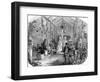 Paris, France - Champs-Elysees, Winter Garden-null-Framed Art Print