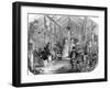 Paris, France - Champs-Elysees, Winter Garden-null-Framed Art Print