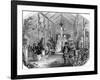 Paris, France - Champs-Elysees, Winter Garden-null-Framed Art Print