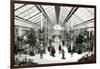 Paris, France - Champs-Elysees, Winter Garden-null-Framed Art Print