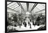 Paris, France - Champs-Elysees, Winter Garden-null-Framed Art Print