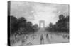 Paris, France - Champs-Elysees-A. Castaigne-Stretched Canvas