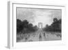 Paris, France - Champs-Elysees-A. Castaigne-Framed Art Print