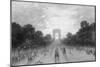 Paris, France - Champs-Elysees-A. Castaigne-Mounted Art Print