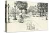 Paris, France - Champs-Elysees-H.Y.S Watson-Stretched Canvas