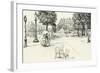 Paris, France - Champs-Elysees-H.Y.S Watson-Framed Art Print