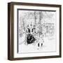 Paris, France - Champs-Elysees-null-Framed Art Print