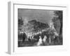 Paris, France - Champs-Elysees-null-Framed Art Print