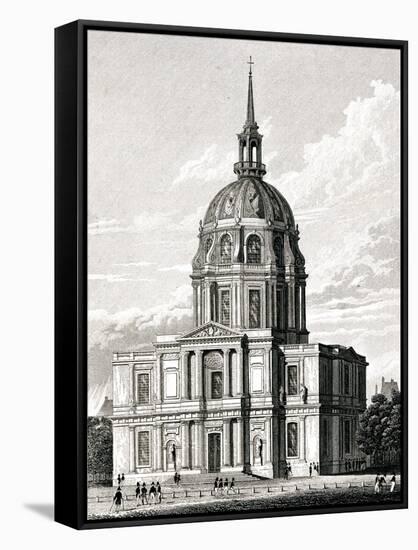 Paris, France - Chapelle Des Invalides-J. Tingle-Framed Stretched Canvas