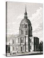 Paris, France - Chapelle Des Invalides-J. Tingle-Stretched Canvas