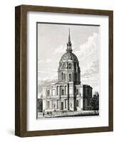 Paris, France - Chapelle Des Invalides-J. Tingle-Framed Art Print