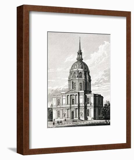 Paris, France - Chapelle Des Invalides-J. Tingle-Framed Art Print