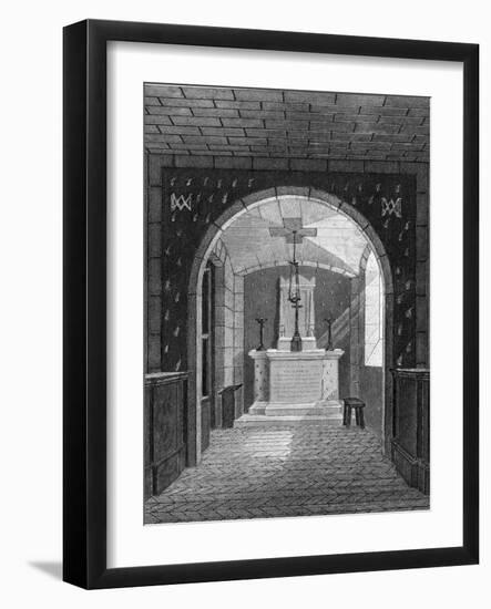 Paris, France - Chapelle Expiatoire of Louis XVI-null-Framed Art Print