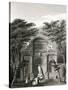 Paris, France - Chateau D'Eau, Jardin Du Luxembourg-B. Winkles-Stretched Canvas