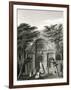 Paris, France - Chateau D'Eau, Jardin Du Luxembourg-B. Winkles-Framed Art Print